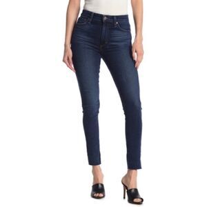 Joe’s Jeans High Rise Skinny Ankle Raw Hem Jeans in Amsterdam, Size 25